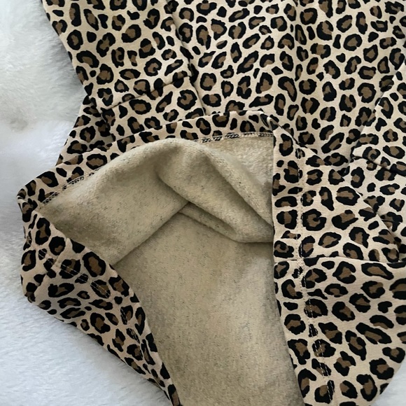 Animal print fleece toddler dress 2T - Picture 3 of 3